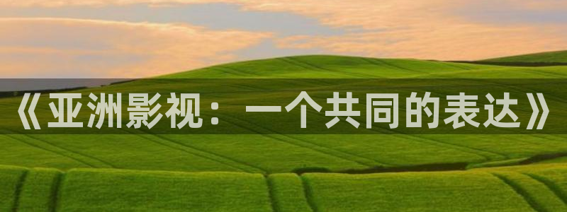 神马我不卡手机伦理影院：《亚洲影视：一个共同的表达》